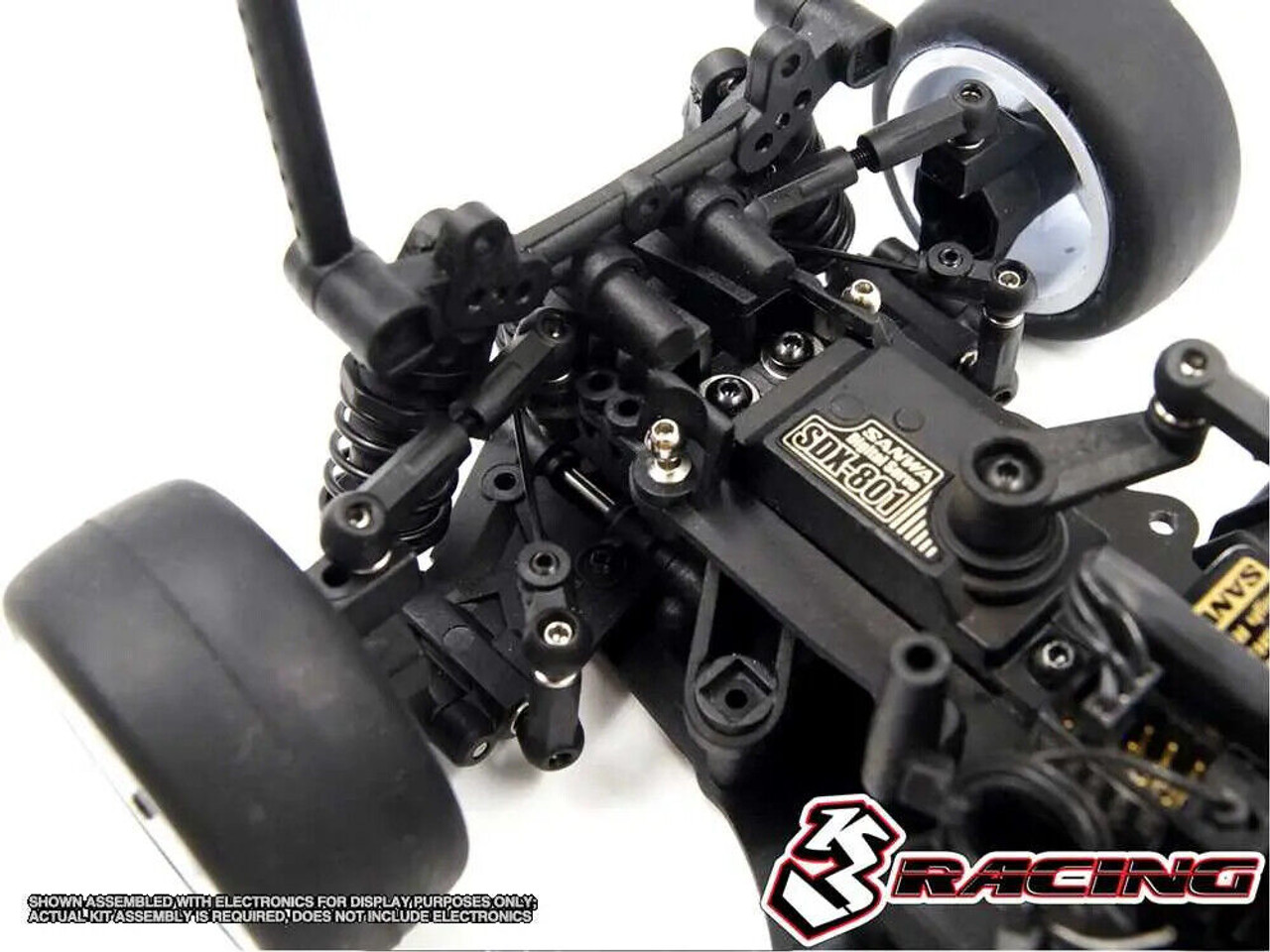 3 Racing 1/10 RC Car Chassis MINI MG FWD (Front Wheel Drive) -KIT-