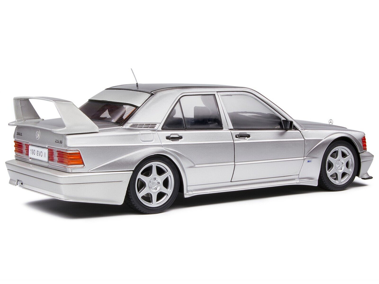 Solido 1/18 MERCEDES 190 EVO 2 Diecast Model Car - SILVER -