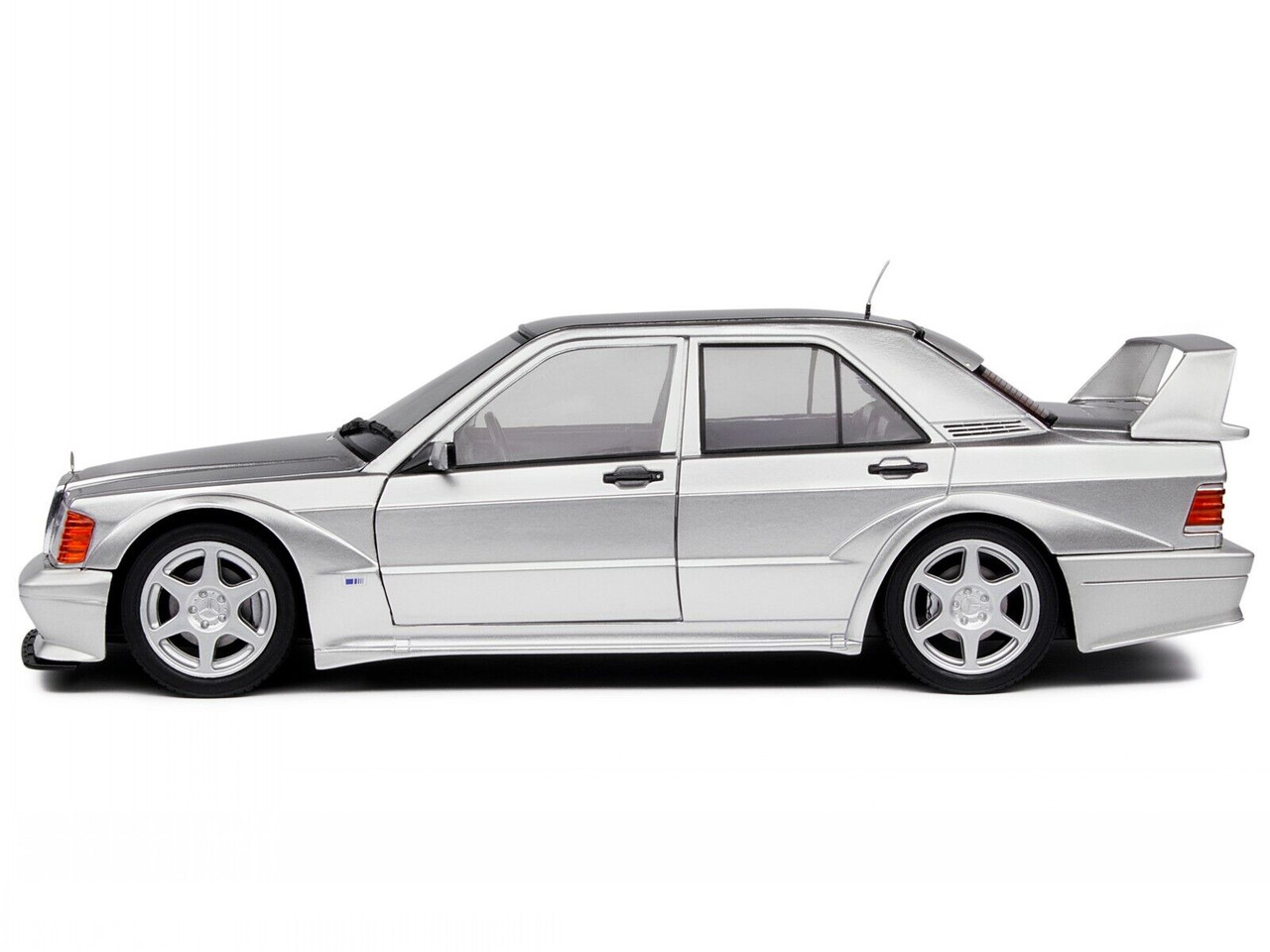 Solido 1/18 MERCEDES 190 EVO 2 Diecast Model Car - SILVER -