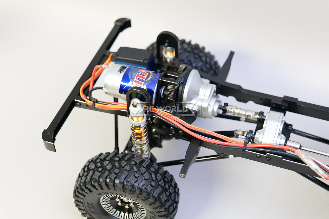 1/10 RC Land Rover Defender 130 6x6 Pick Up RTR w/ LED Lights