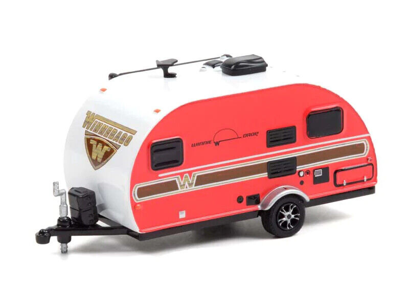 Greenlight 1/64 Hitch Trailers 2017 WINNEBAGO Winnie Red Trailer