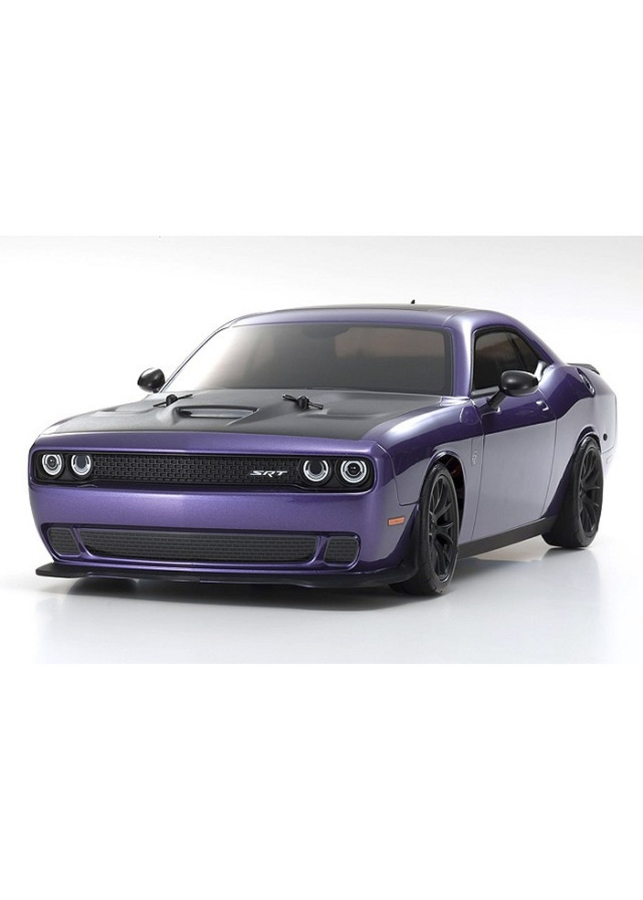 Kyosho Fazer RC Car Dodge Challenger SRT Hellcat 4wd PURPLE -RTR-