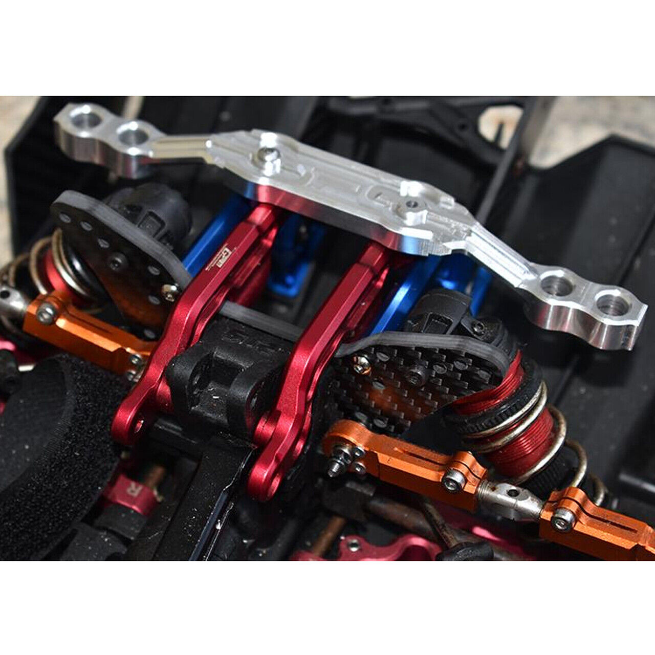 GPM Alu Stoßdämpferturm Für Arrma Limitless/Infraction – 1 Teil Set In Rot, 6061T6 Aluminium, Leichter Tuning-Ersatz