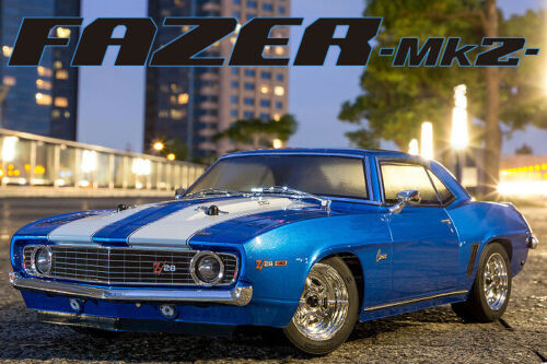 Kyosho 1/10 RC Body Shell 1969 CAMARO Z/28 200mm GREEN -Finished- Kyosho 1/10 RC Body Shell 1969 CAMARO Z/28 200mm GREEN -Finished-