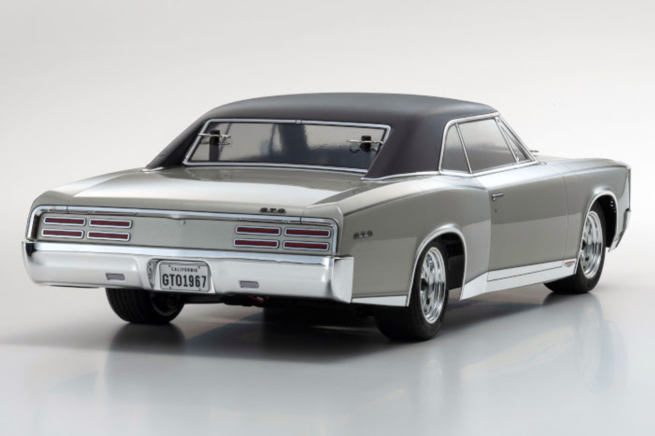 Kyosho 1/10 1967 Pontiac GTO Body Shell 200mm SILVER -Finished- 