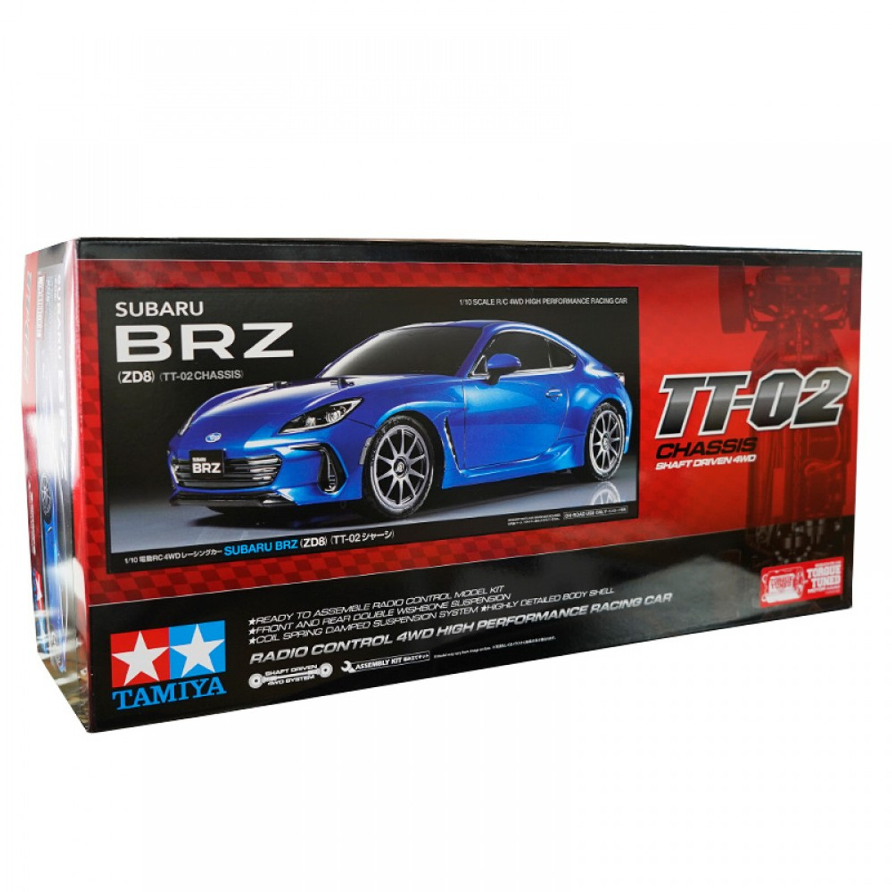 定番新品タミヤ 58702 1/10RC SUBARU BRZ(ZD8) (TT-02シャーシ) 田宮模型