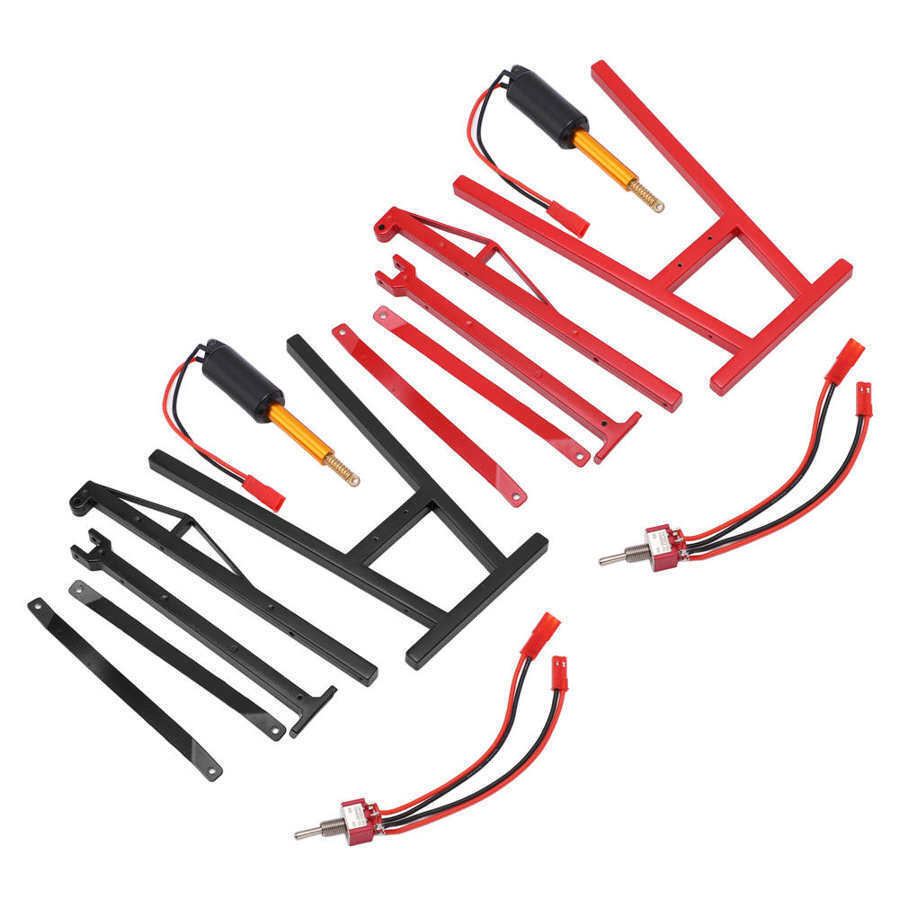 Grue à Moteur RC 1:10 - Support De Levage En Alliage Aluminium - Capacité 300g - Pour Véhicules Télécommandés 1/10 - 5