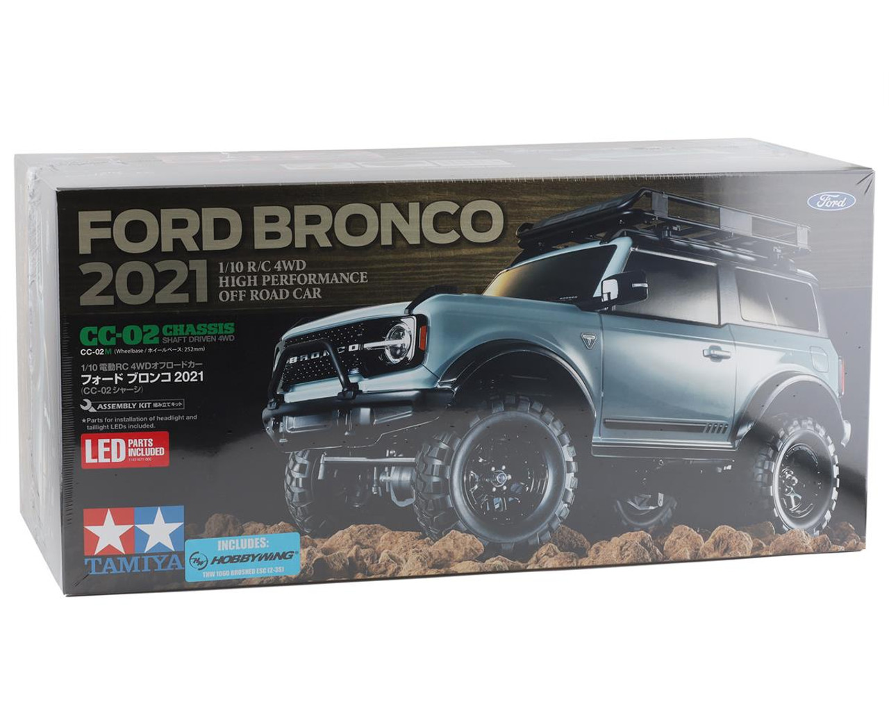 Tamiya 1/10 RC FORD BRONCO Truck Kit #58705-60A