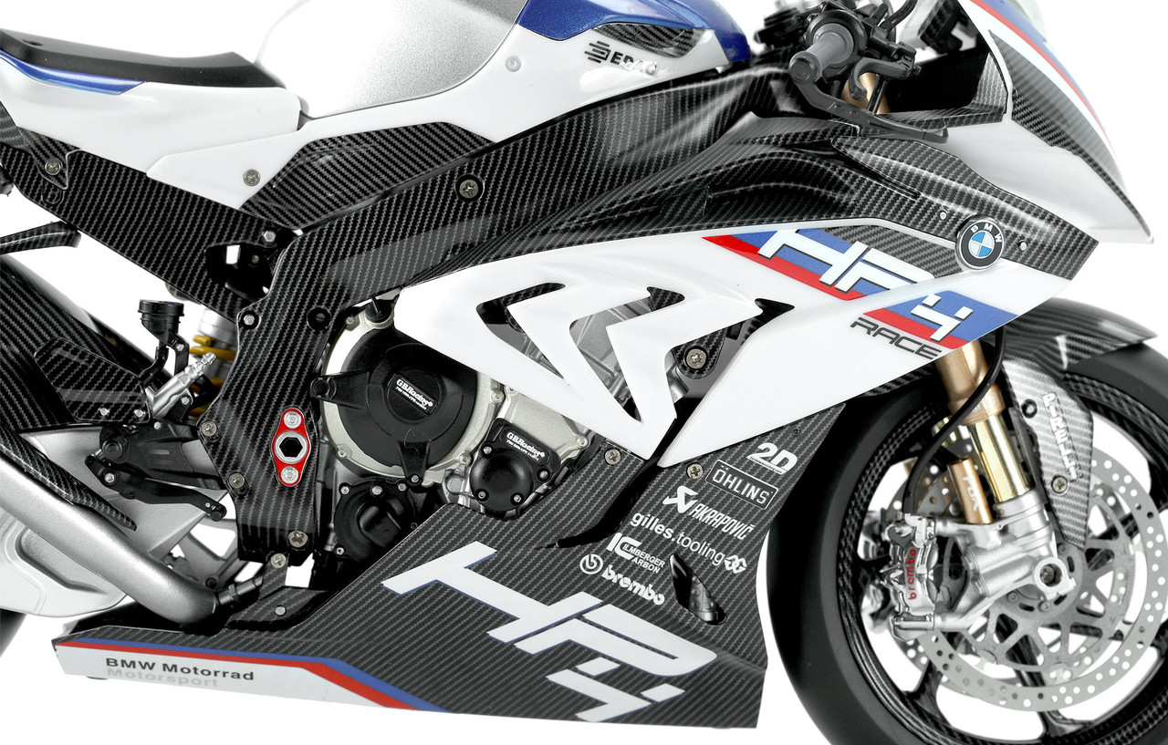 オートバイ・バイク MENG 1/9 BMW HP4 RACE MT-004 MNGMT004S 1:9 Meng BMW HP4 Race Motorcycle [Pre-Colored