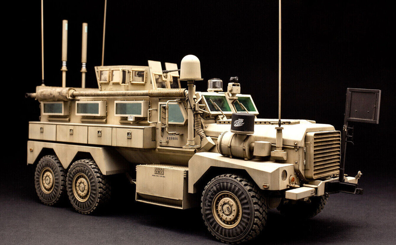 Meng 1/35 U.S. COUGAR 6X6 MRAP Military Vehicle Plastic Model Kit