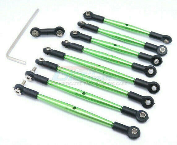 Traxxas 1/16 Mini E Revo TIE RODS Upgrade Set erv160 - SILVER
