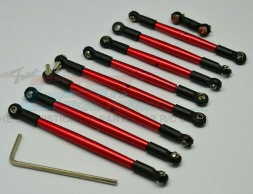Traxxas 1/16 Mini E Revo TIE RODS Upgrade Set erv160 - SILVER