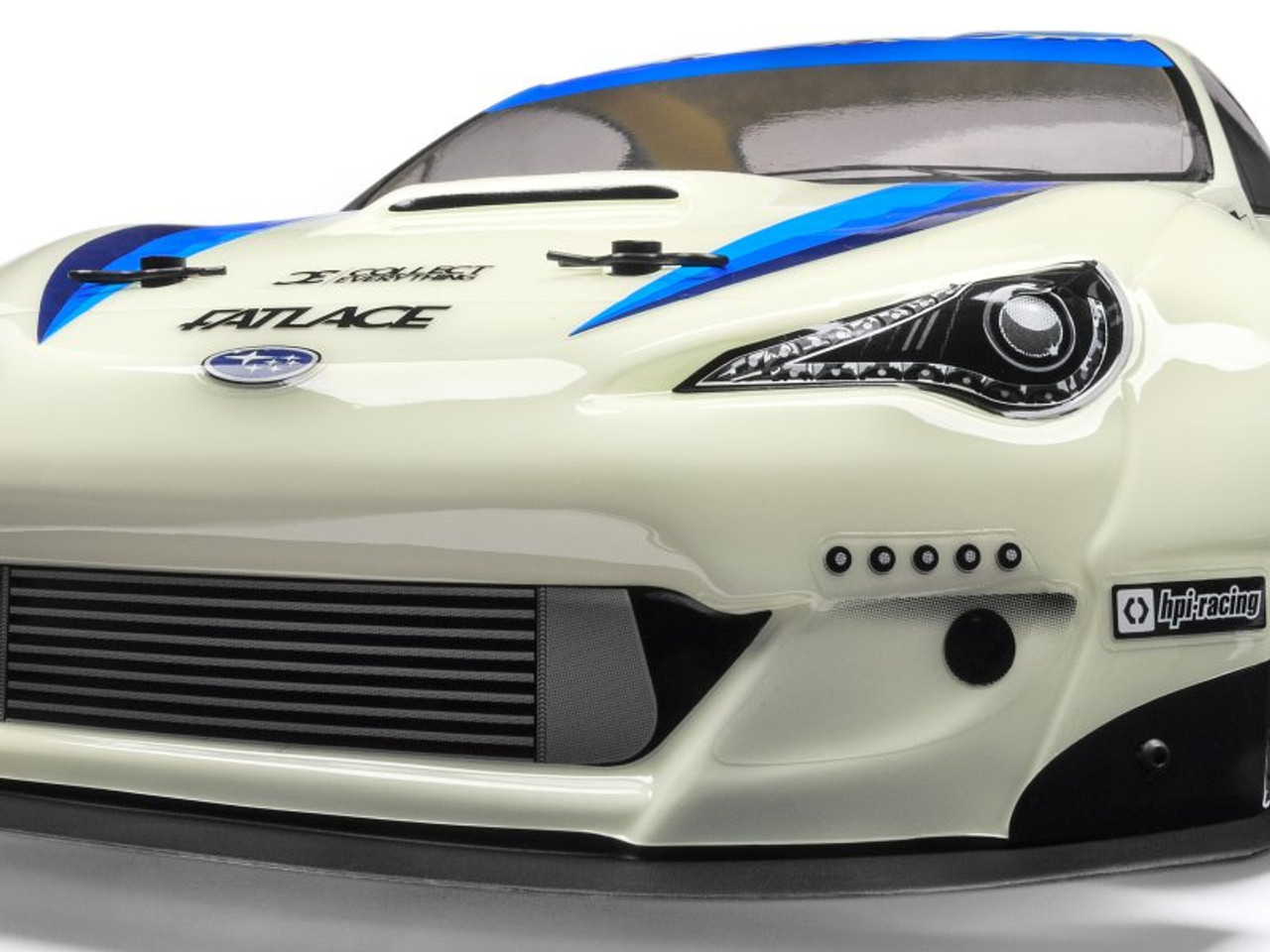 HPI 1/10 RC Car BODY SUBARU BRZ Fatlace -CLEAR- #115332