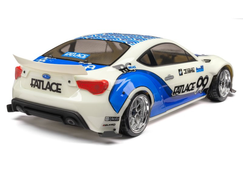 HPI 1/10 RC Car BODY SUBARU BRZ Fatlace -CLEAR- #115332