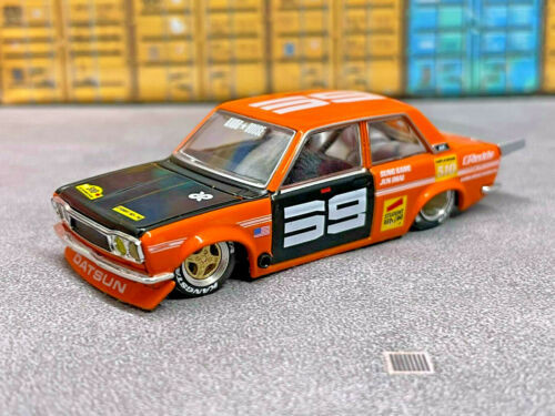 Mini GT 1/64 Die Cast DATSUN 510 Pro Street OG Kaido House Model