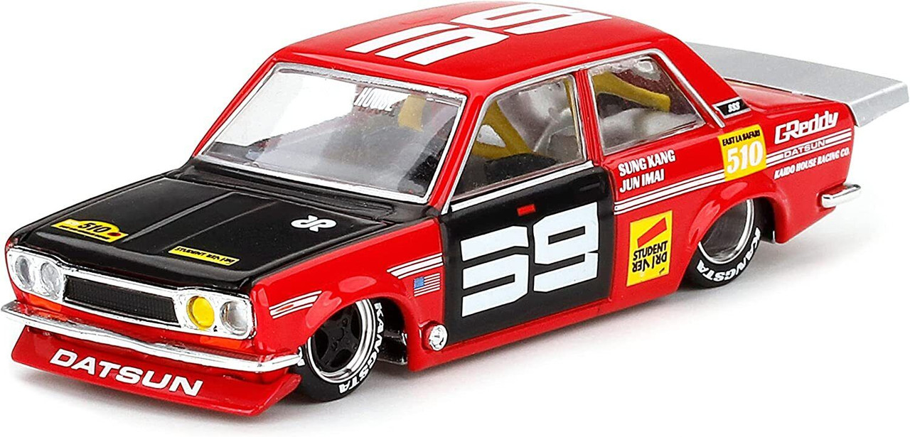 Mini GT 1/64 Die Cast DATSUN 510 Pro Street OG Kaido House Model