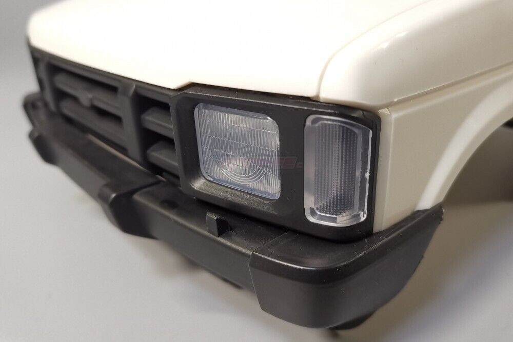 RC 1/10 Land Rover Discovery Hard Body W/ Interior 313mm -WHITE-