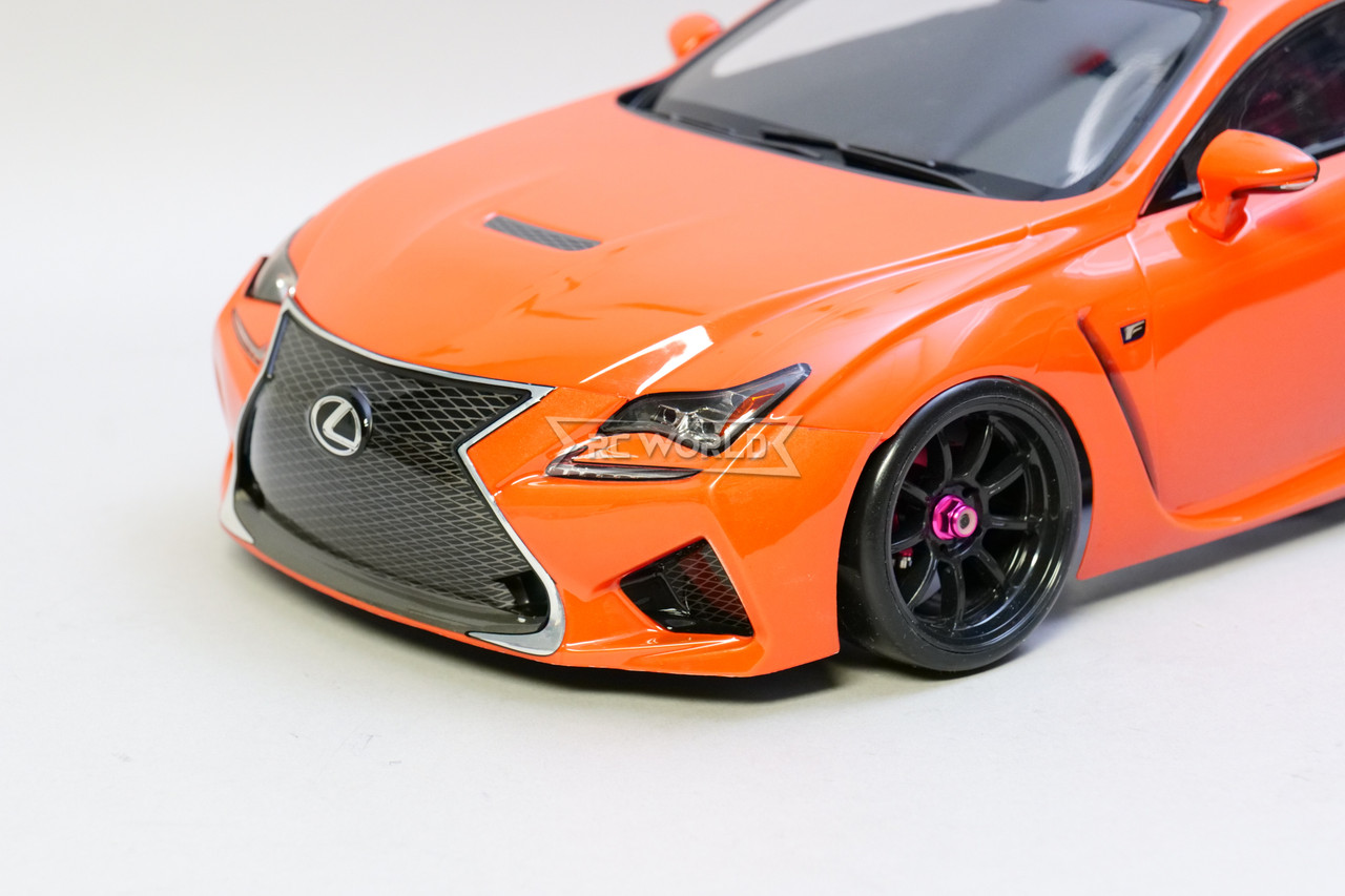 Custom RC 1/10 Drift LEXUS RCF AWD DRIFT Car RTR W/ LED Red