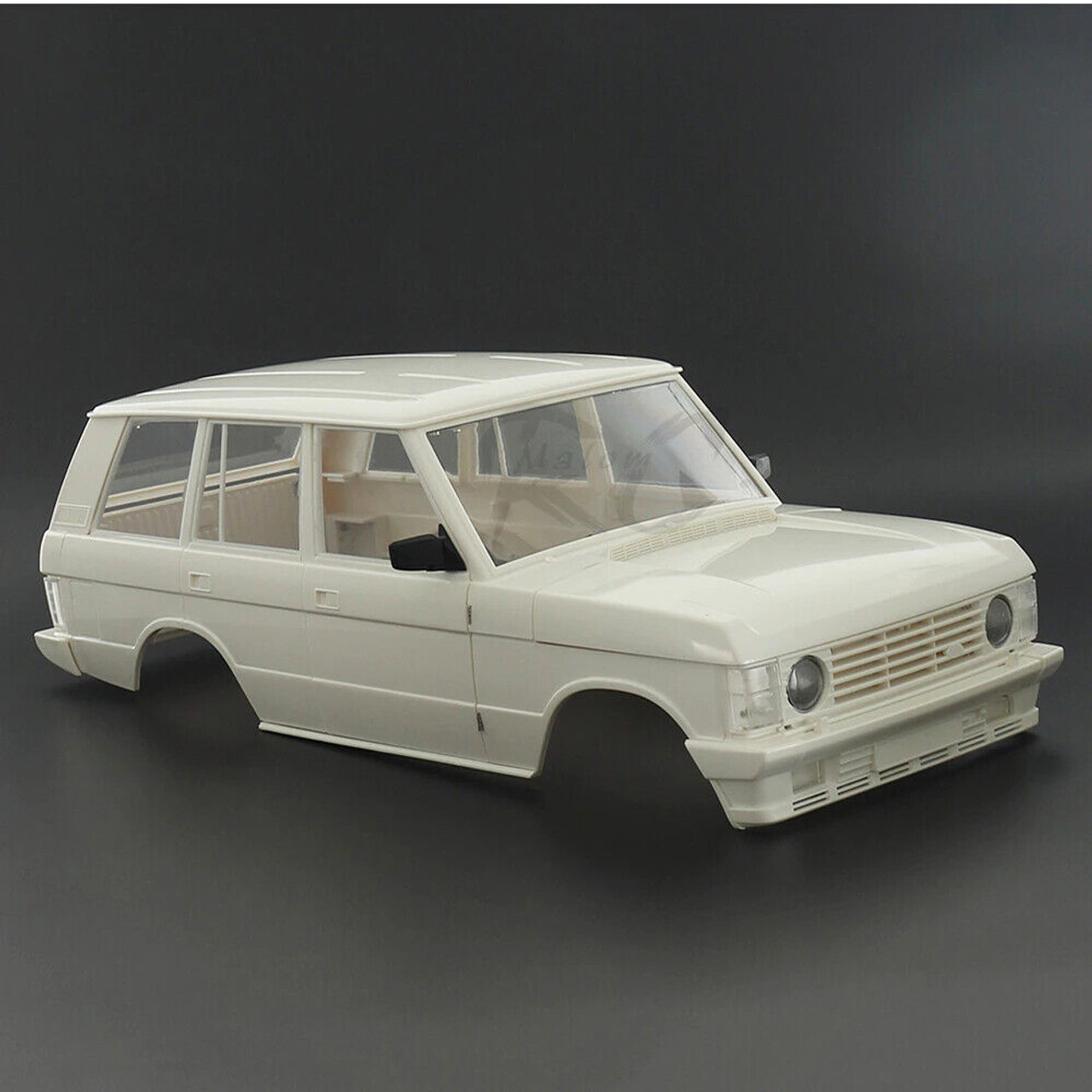 RC 1/10 Land Rover RANGE ROVER 5 Door Hard Body W/ Interior 313mm -WHITE-