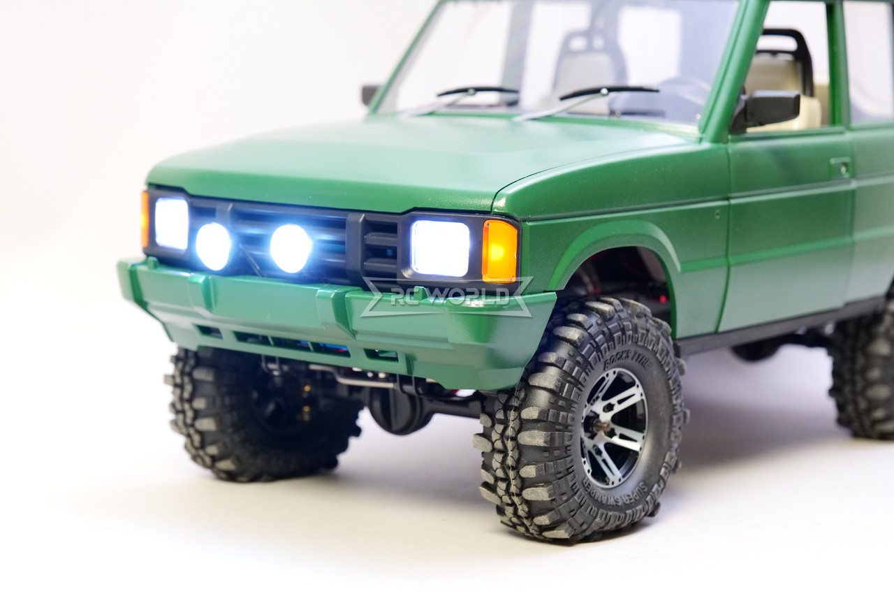 Custom 1/10 RC Land Rover DISCOVERY 4x4 w/ LED w/ Engine Sounds