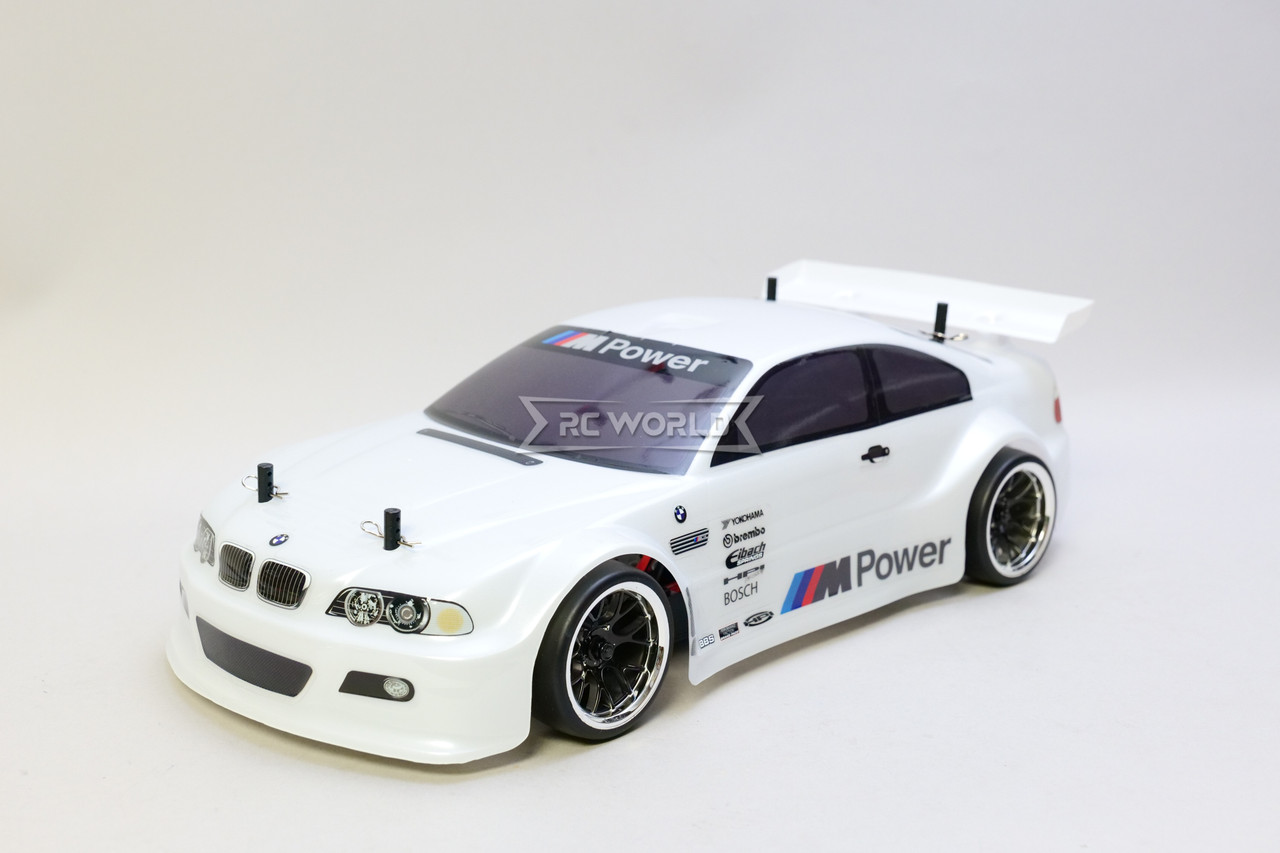 RC 1/10 Car BMW M3 e46 DRIFT AWD Car RTR -BLUE -