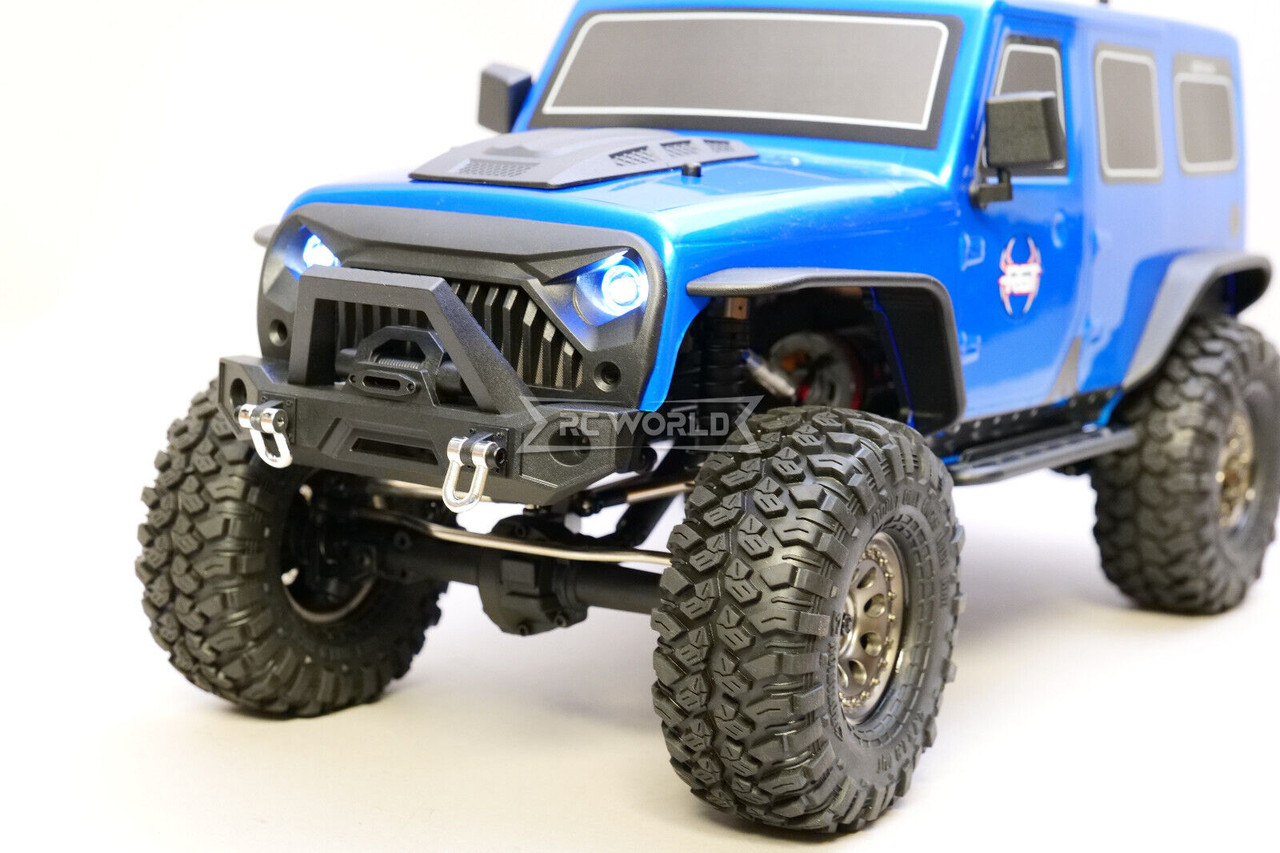 RC 1/10 JEEP WRANGLER 4 Door Rock Crawler 4x4 RTR -BLUE