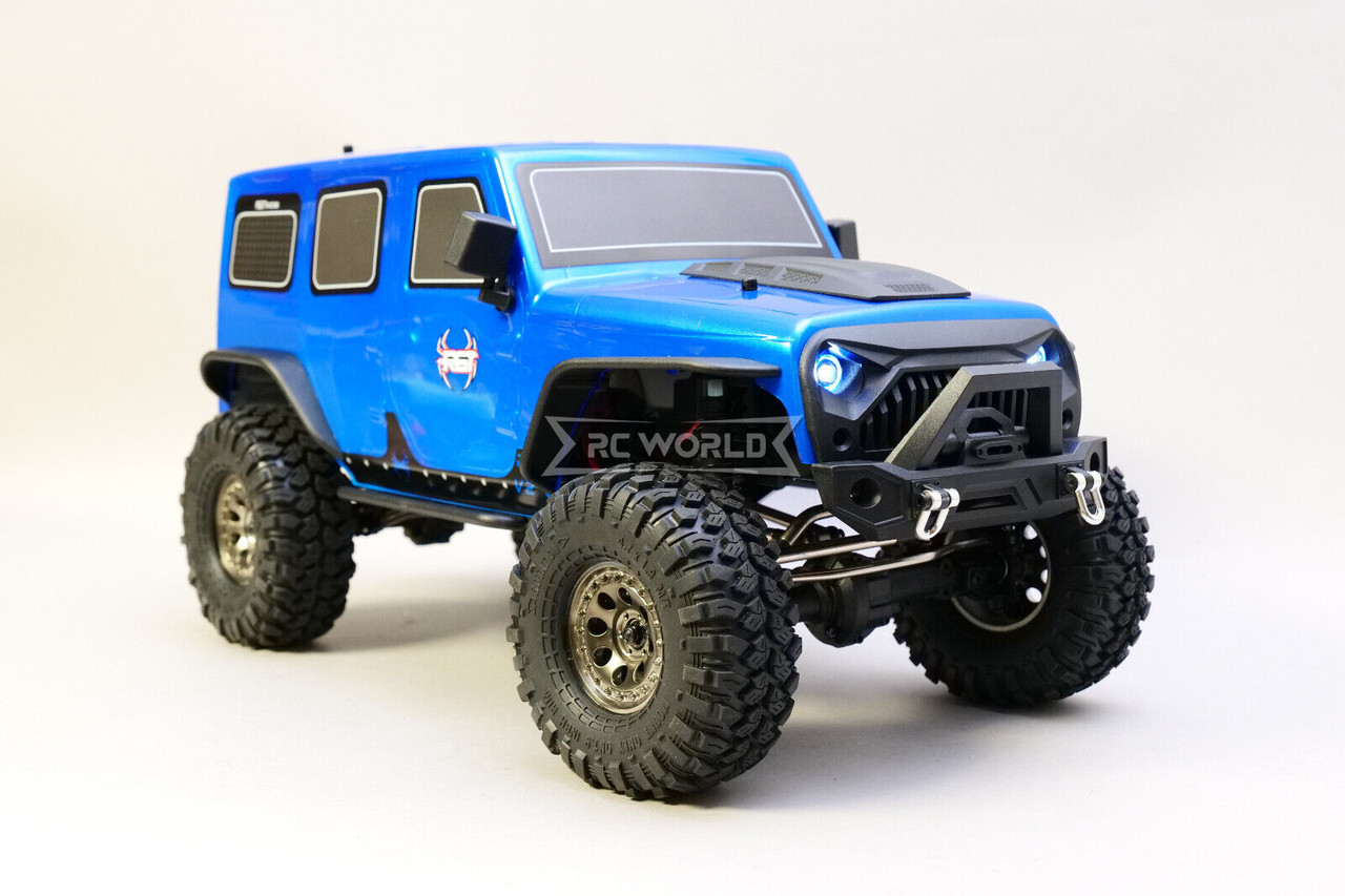 JT-4 1/10 4X4 RTR SCALE ROCK CRAWLER – OCEAN BLUE - Cross RC US