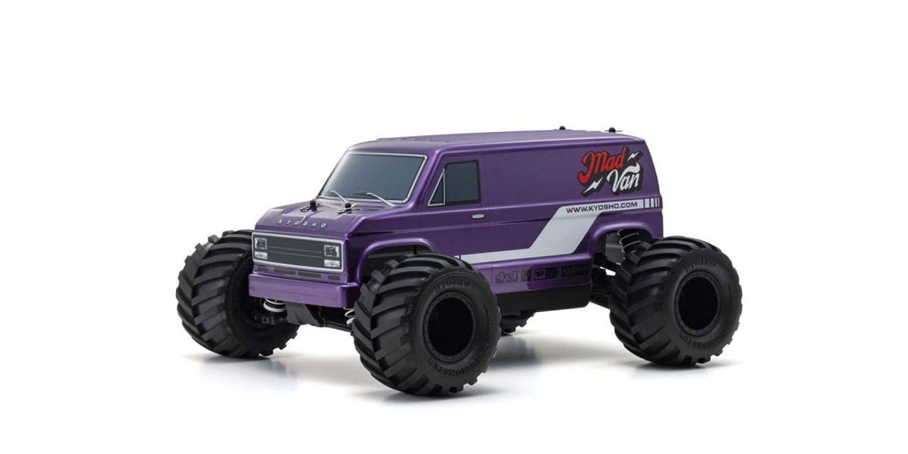 Kyosho Fazer MAD VAN RC Truck 4wd -RTR- PURPLE #34412T2