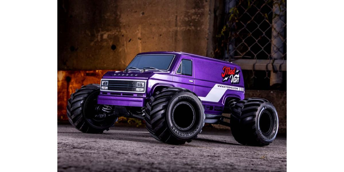 Kyosho Fazer MAD VAN RC Truck 4wd -RTR- PURPLE #34412T2