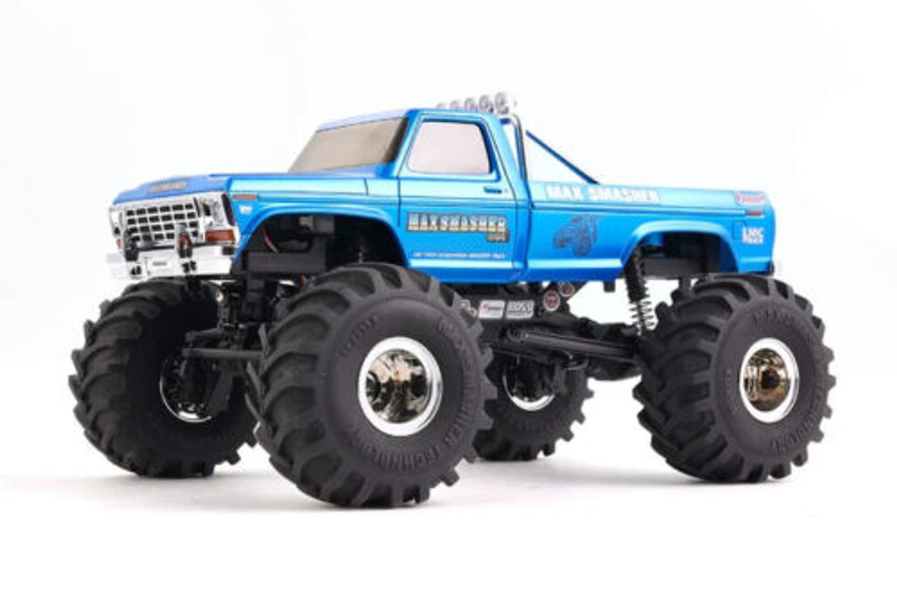 Empleador Rubicundo Eficacia RC 1/24 MONSTER TRUCK Smasher BIGFOOT 2-Speed 4X4 *RTR* BLUE