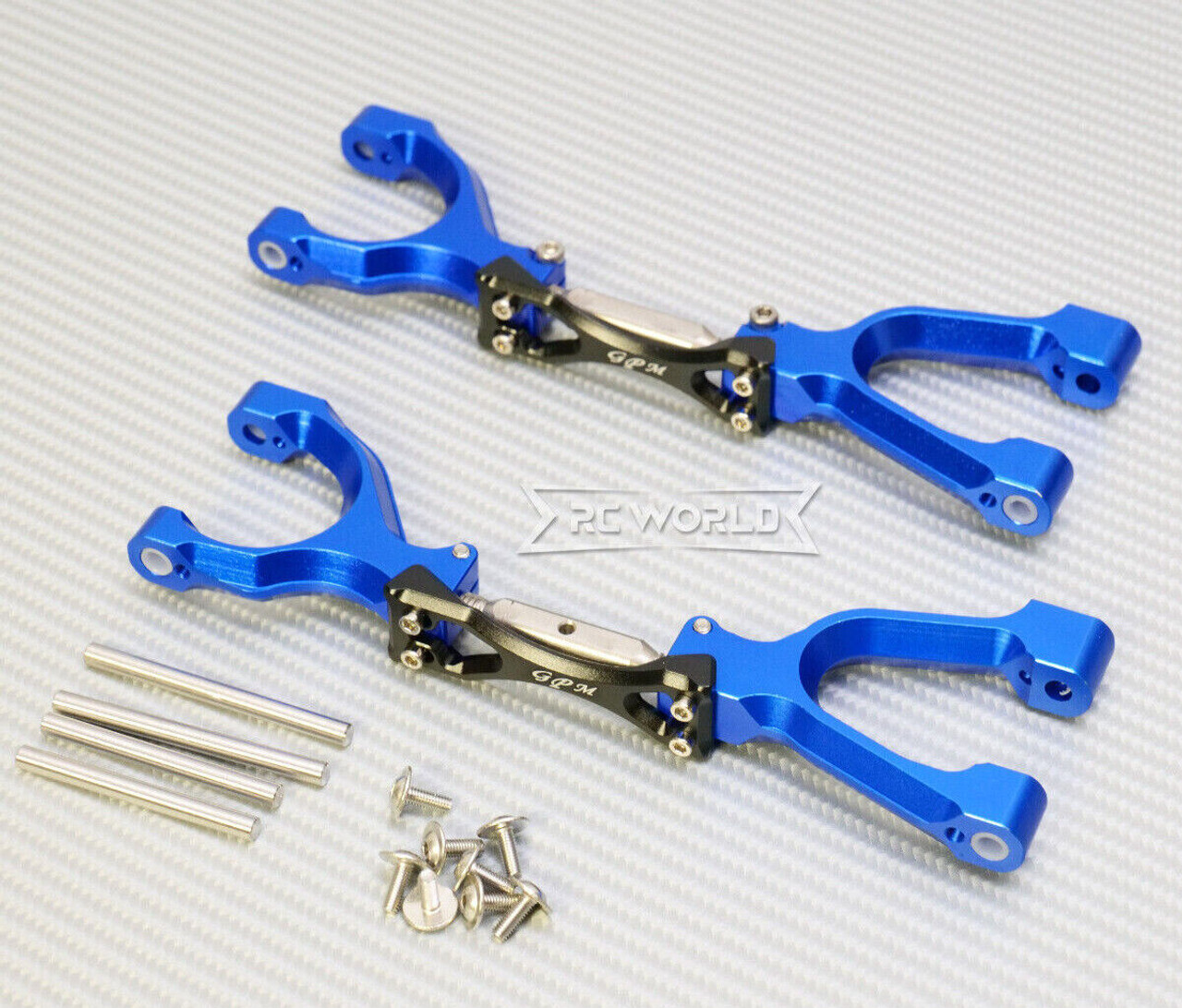 GPM For Traxxas X-Maxx METAL UPGRADE SET Arms, Knuckles, Hubs 