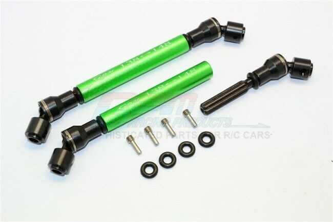 GPM Axial SMT10 Grave Digger Steel FRONT + REAR Driveshafts