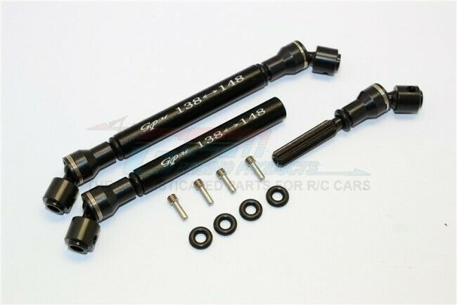 GPM Axial SMT10 Grave Digger Steel FRONT + REAR Driveshafts