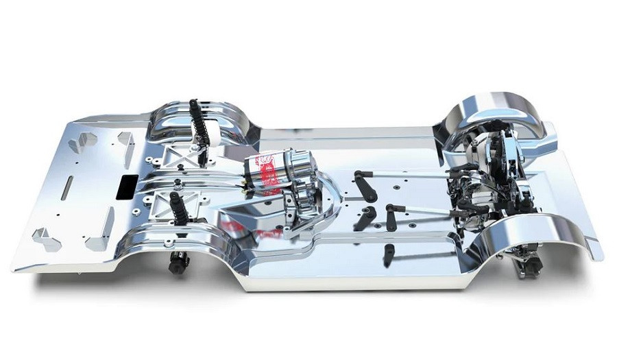 Redcat LRH285 CHROME CHASSIS Upgrade Designer Show Kit #RER17055