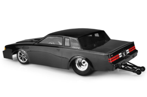 RC 1/10 Dragster Body 1987 BUICK GRAND NATIONAL -CLEAR- #0357