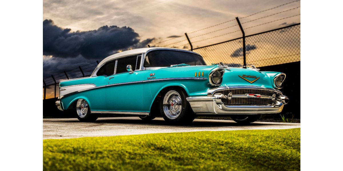 Kyosho RC Car 1957 CHEVY BEL AIR Coupe 4wd -Turquoise- RTR