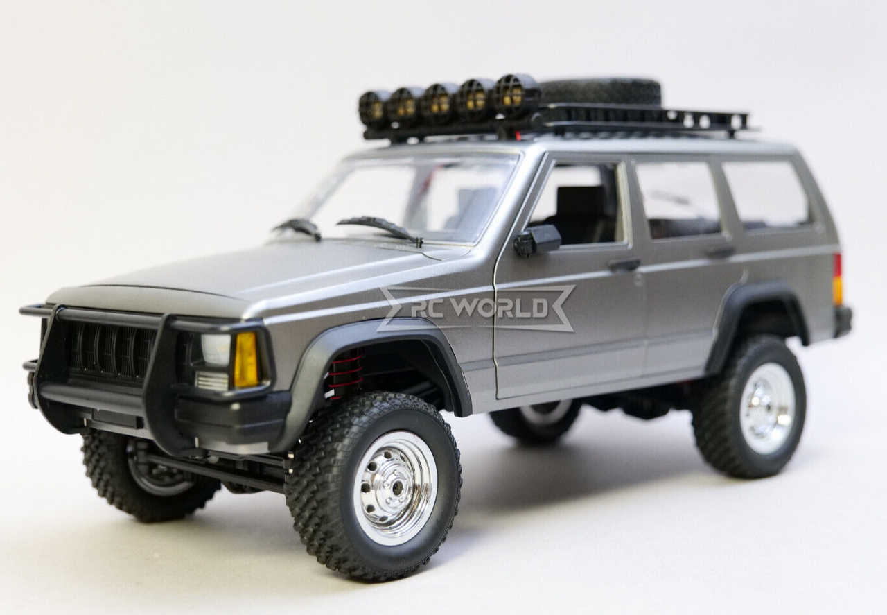 RC 1/12 Truck JEEP CHEROKEE 4X4 RC Off-Road W/ LED *RTR* - GRAY 