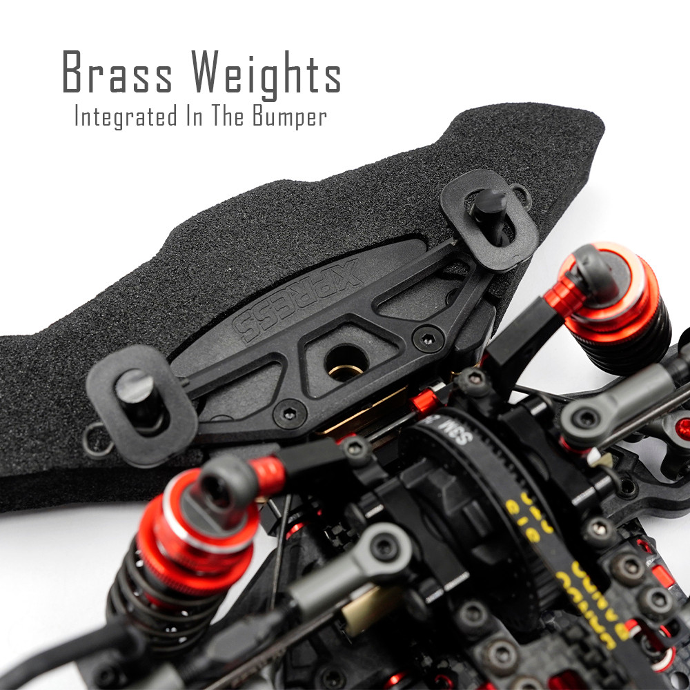 Xpress 1/10 RC Competition FWD Chassis Execute MF1 Mid Mount -KIT