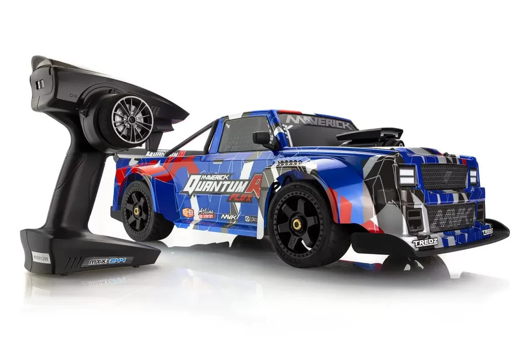 HPI 1/8 RC Maverick BRUSHLESS QuantumR Flux AWD Street Truck -RTR