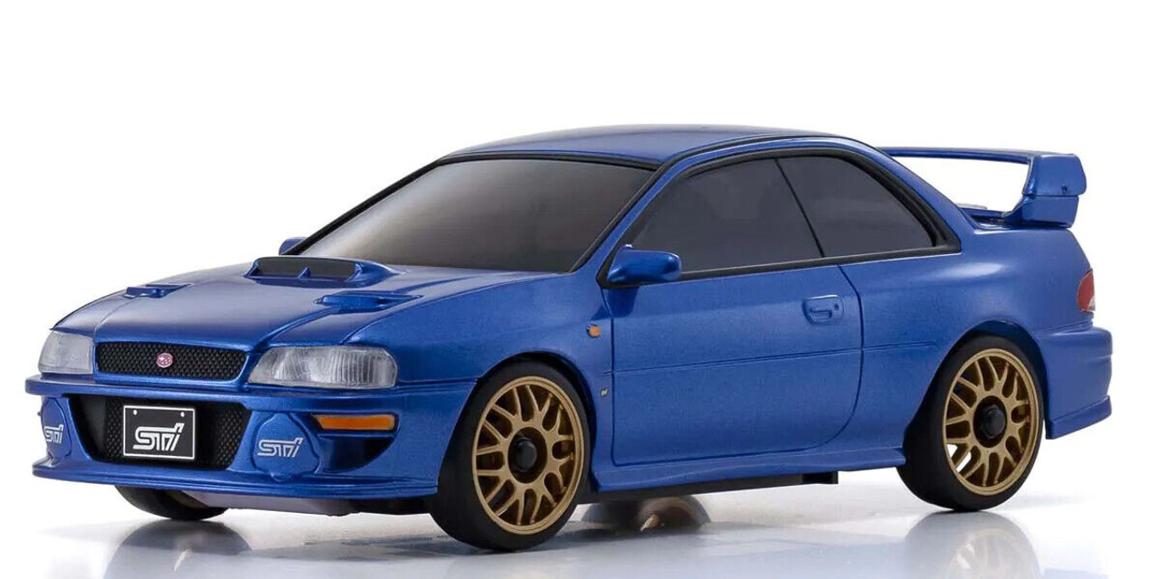 Kyosho RC Mini Z SUBARU IMPREZA STI AWD DRIFT -RTR- #32627 -BLUE