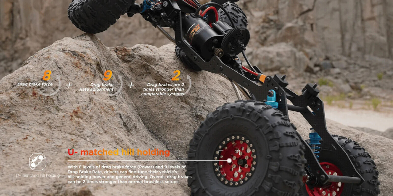 Hobbywing 1/10 QuicRun Fusion SE FOC 2-in-1 ESC & Motor System