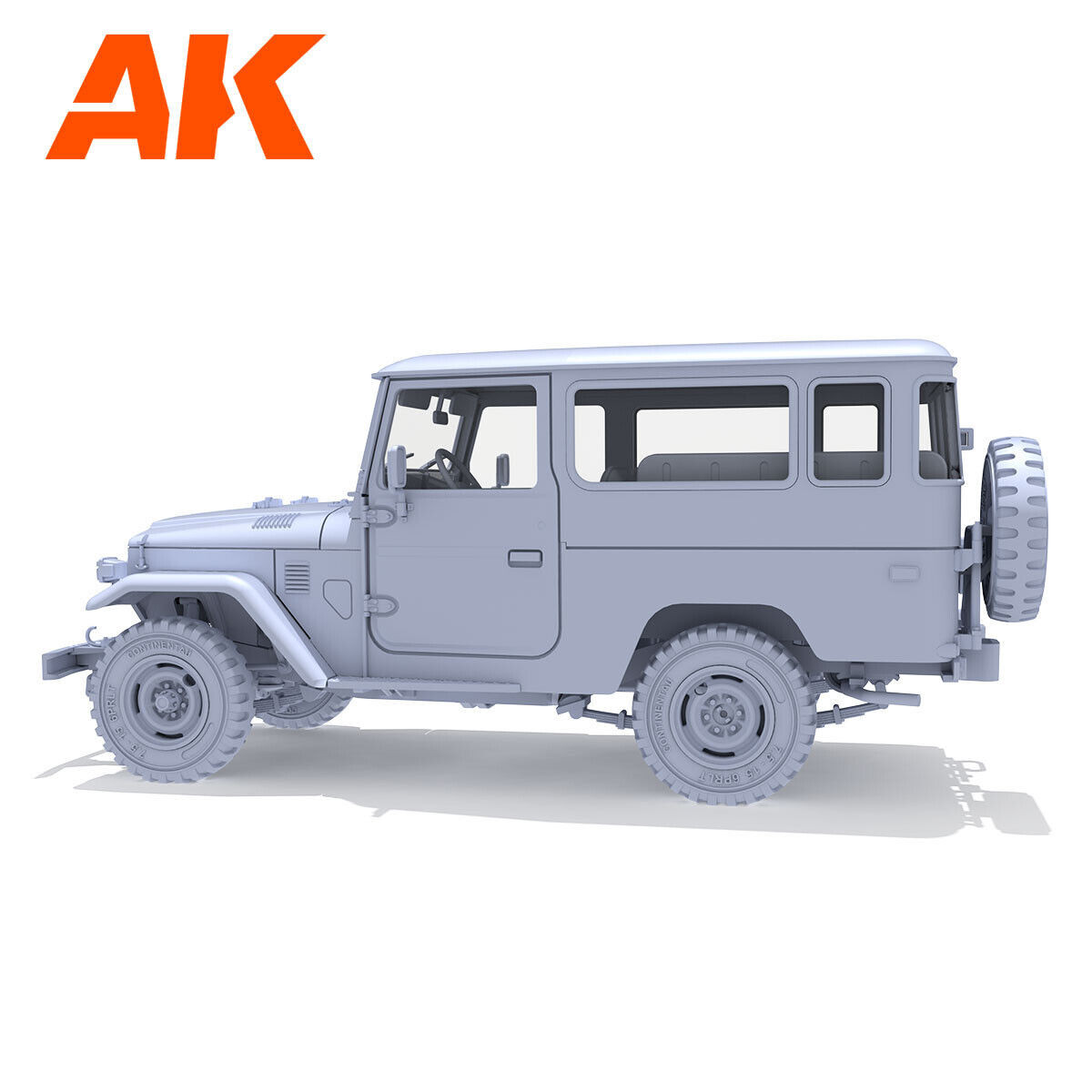 Ak Interactive 1/35 FJ43 Toyota LAND CRUISER Truck Plastic Model