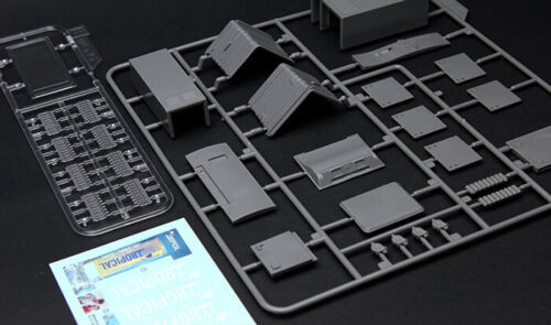 Meng 1/35 Soda VENDING MACHINES + DUMPSTER Plastic Model kit