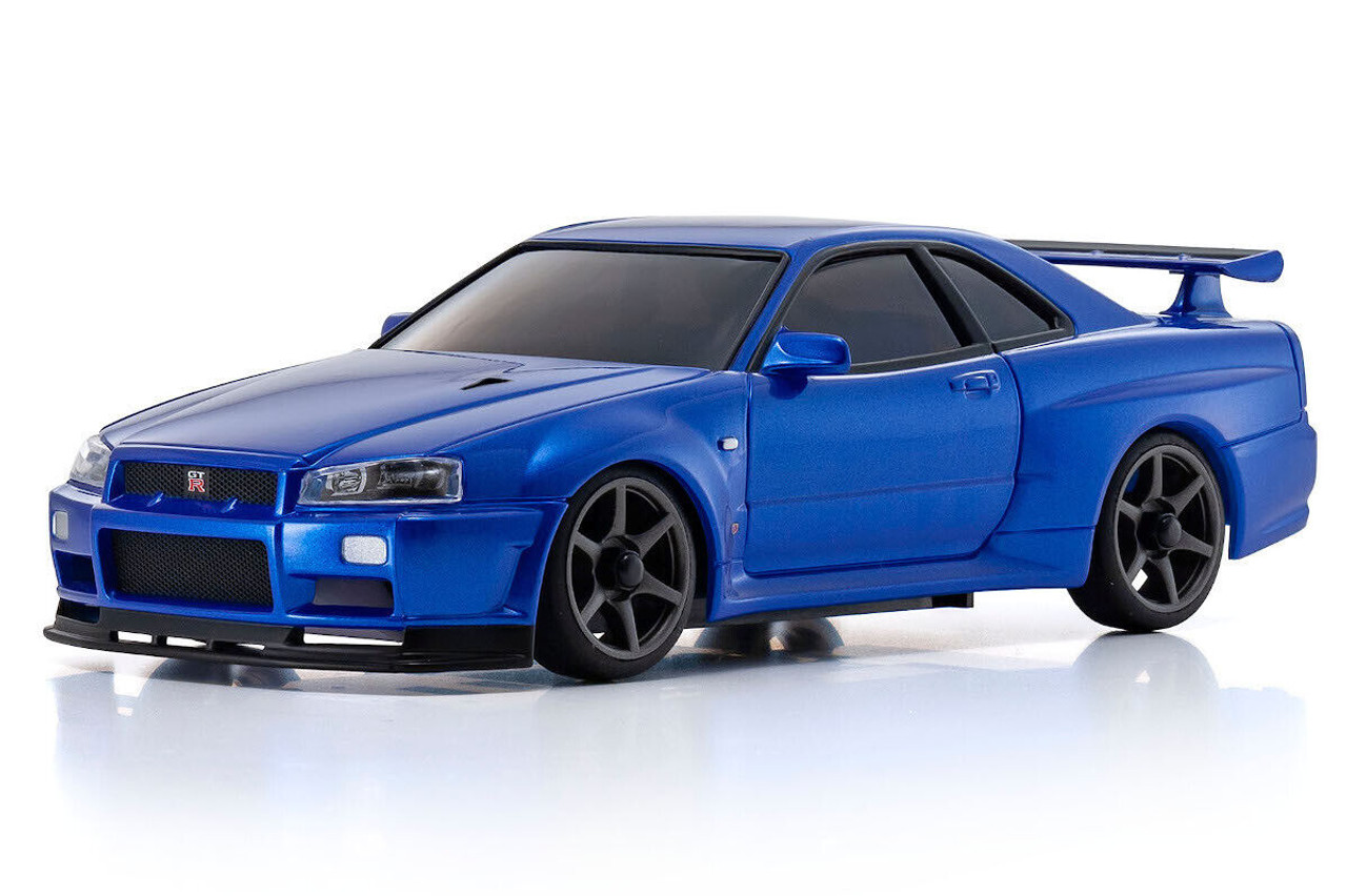 Kyosho RC Mini Z NISSAN SKYLINE R34 AWD Drift -RTR- WHITE- #32629