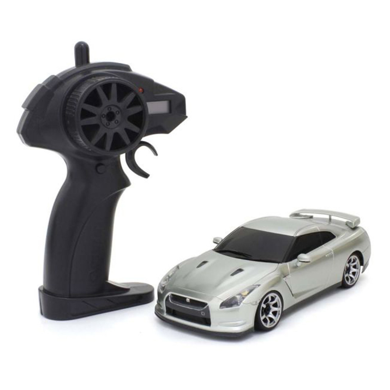 Kyosho 1/28 First NISSAN GTR R35 Mini -RTR- SILVER- #66608