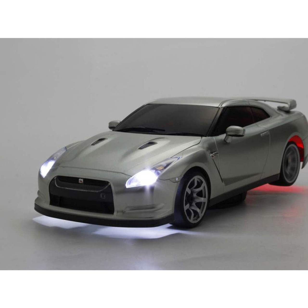 Kyosho 1/28 First NISSAN GTR R35 Mini -RTR- SILVER- #66608