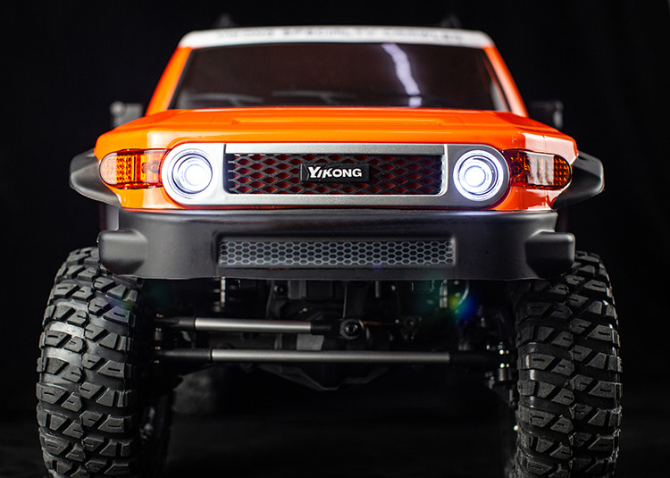 RC 1/10 TOYOTA FJ Cruiser 4X4 Truck 2-Speed Diff Locks *RTR* ORANGE