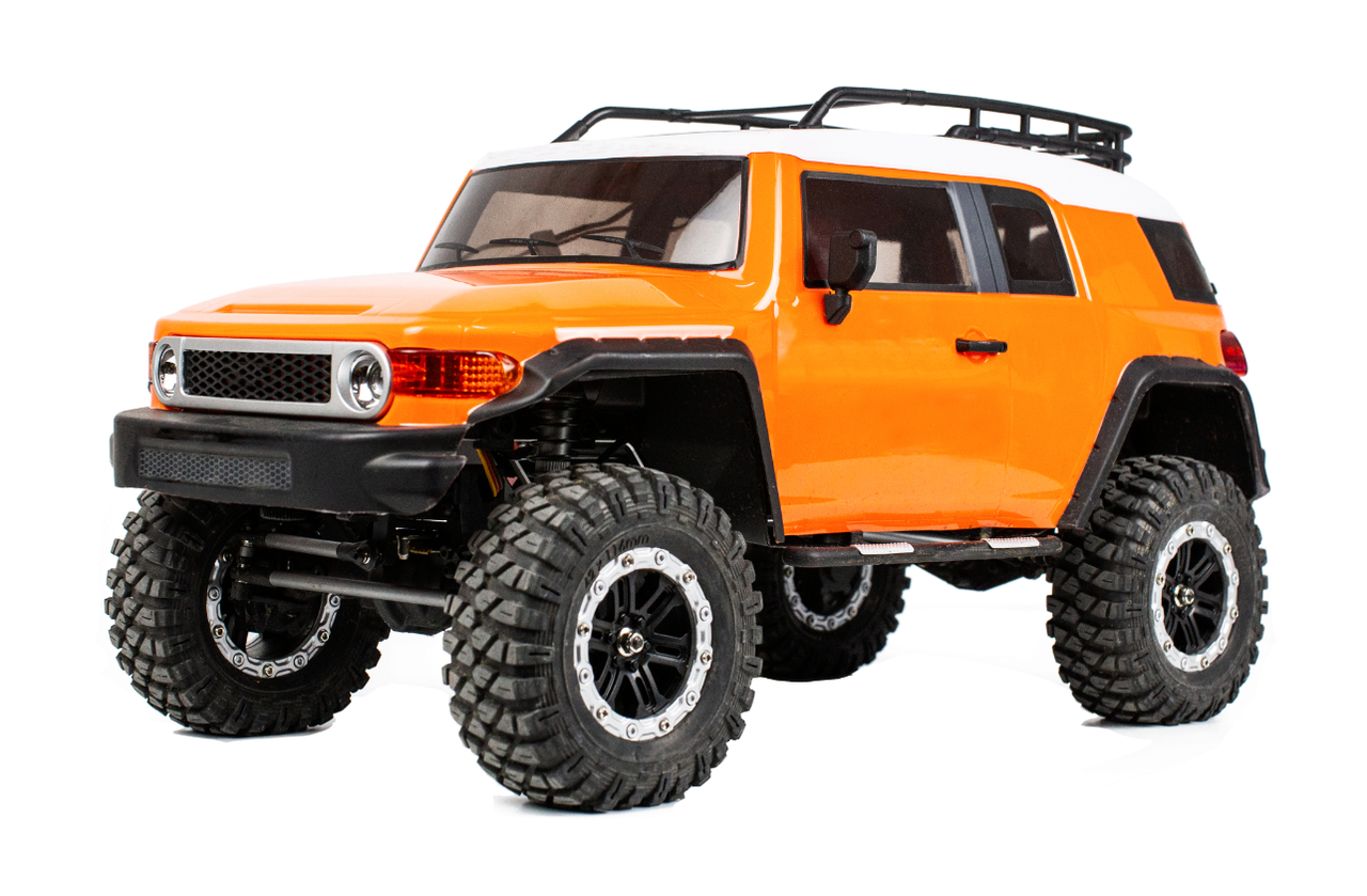 TOYOTA FJ Cruiser ラジコン 1/10スケール RC 1/10 TOYOTA FJ Cruiser 4X4 Truck 2-Speed Diff Locks *RTR