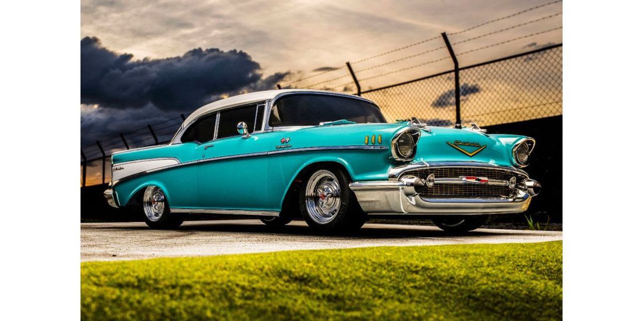 Kyosho 1/10 Body CHEVY BEL AIR Coupe *FINISHED* #FAB709TQ