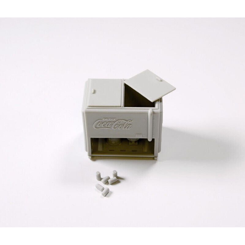 COCO Doozy 1/24 COOLER Coca Cola 1940 Westinghouse Cool Box Resin Model